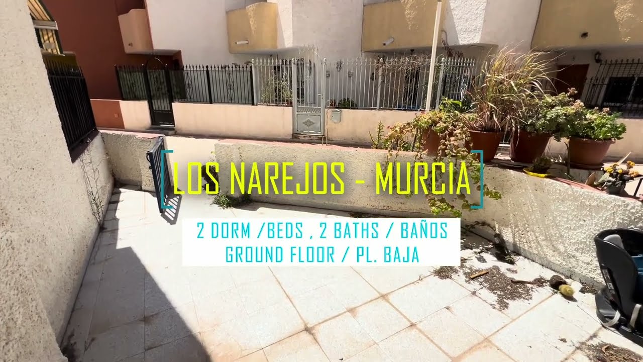 Los Narejos. - Murcia. Townhouse / Adosada.  2 Bedroom / Habitaciones. 2 Bath /Baños. 66000€