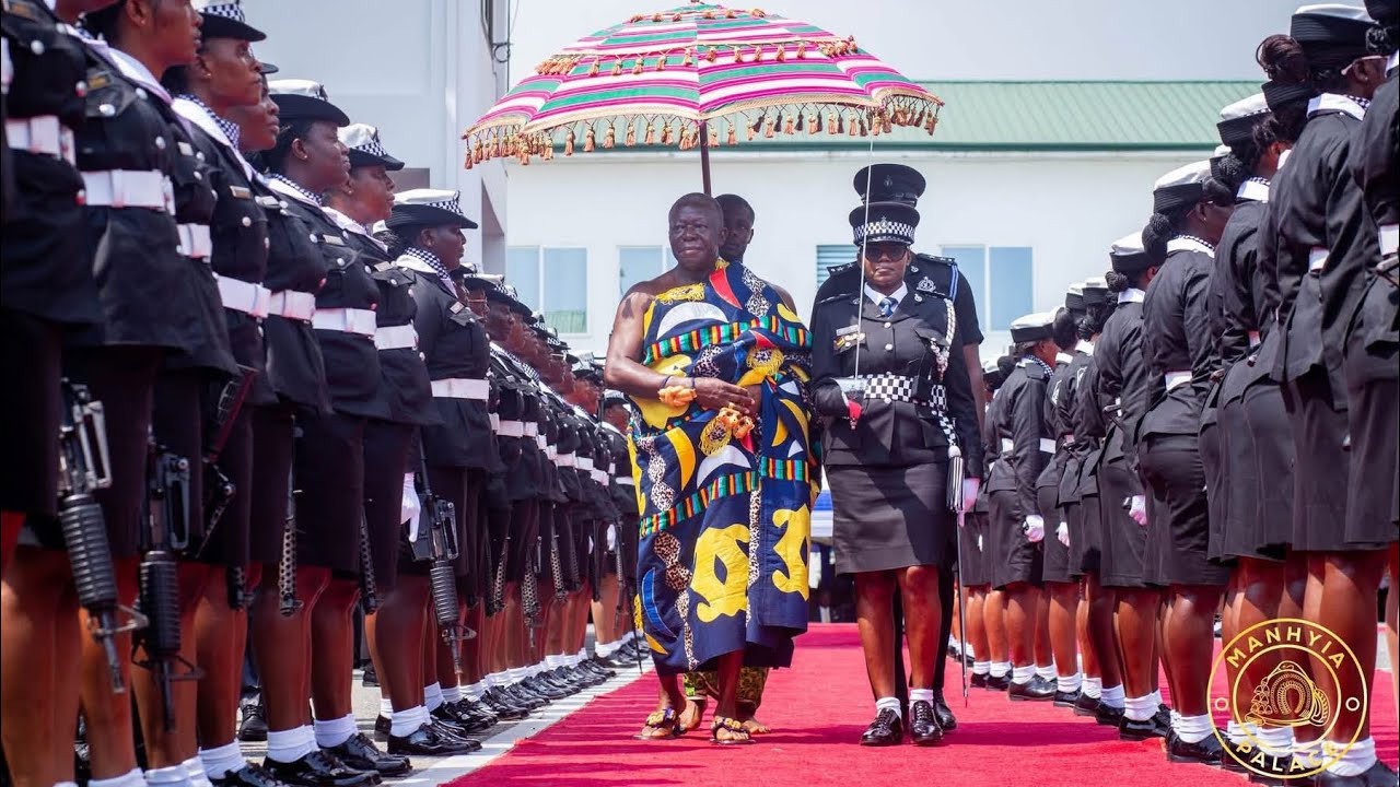 Guard of Honour Parade for His Majesty Otumfuo Osei Tutu II, Asantehene