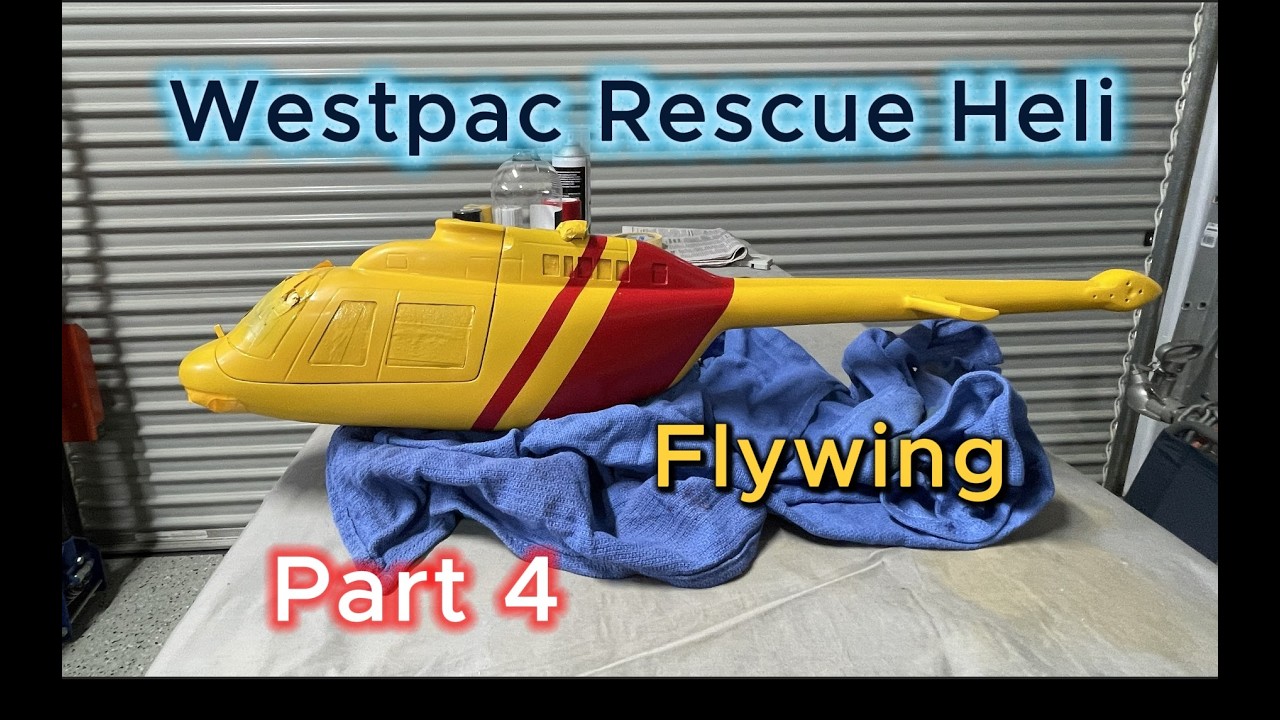 Спасательный вертолет Flywing Bell 206 V4 Westpac, часть 4.