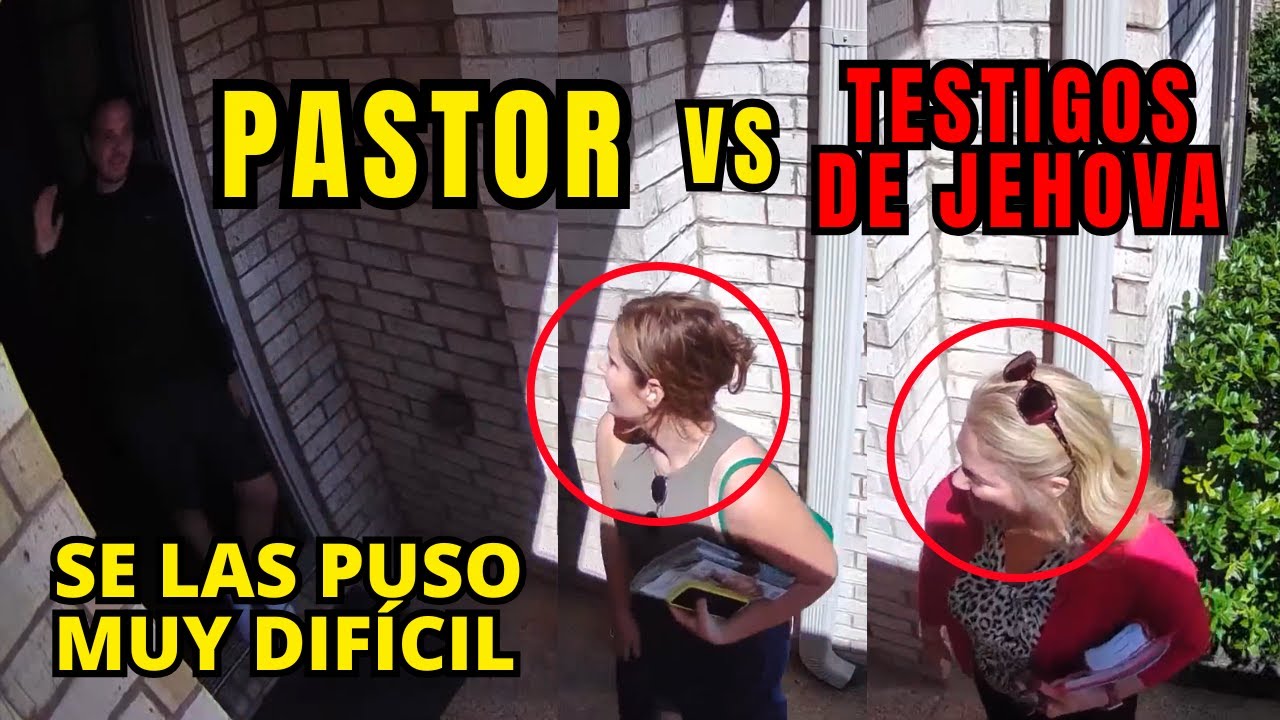 Este pastor no mostro piedad ante las herejías de los Testigos de Jehova