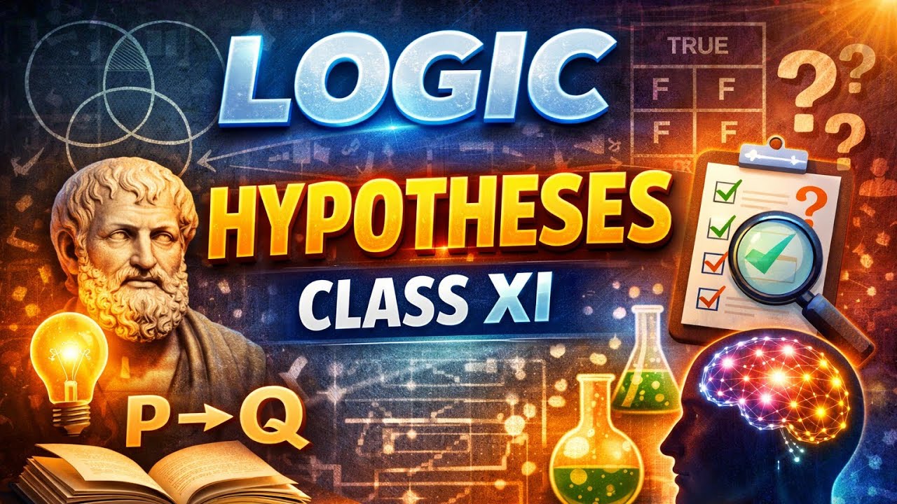 HYPOTHESES | LOGIC CLASS XI