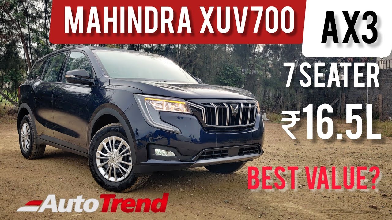 Better Value for Money 7 Seater? Mahindra XUV700 AX3 Variant Most Detailed Walkaround Review