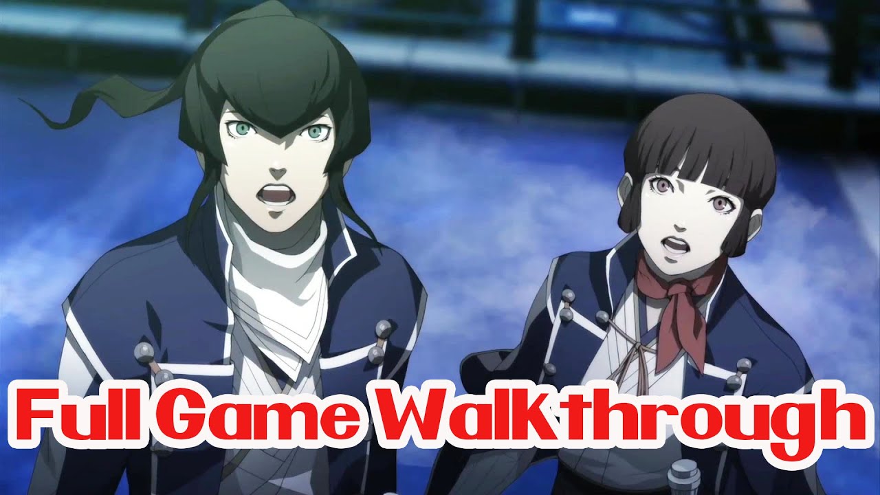 Shin Megami Tensei IV Full Game Walkthrough No Commentary (True Ending)