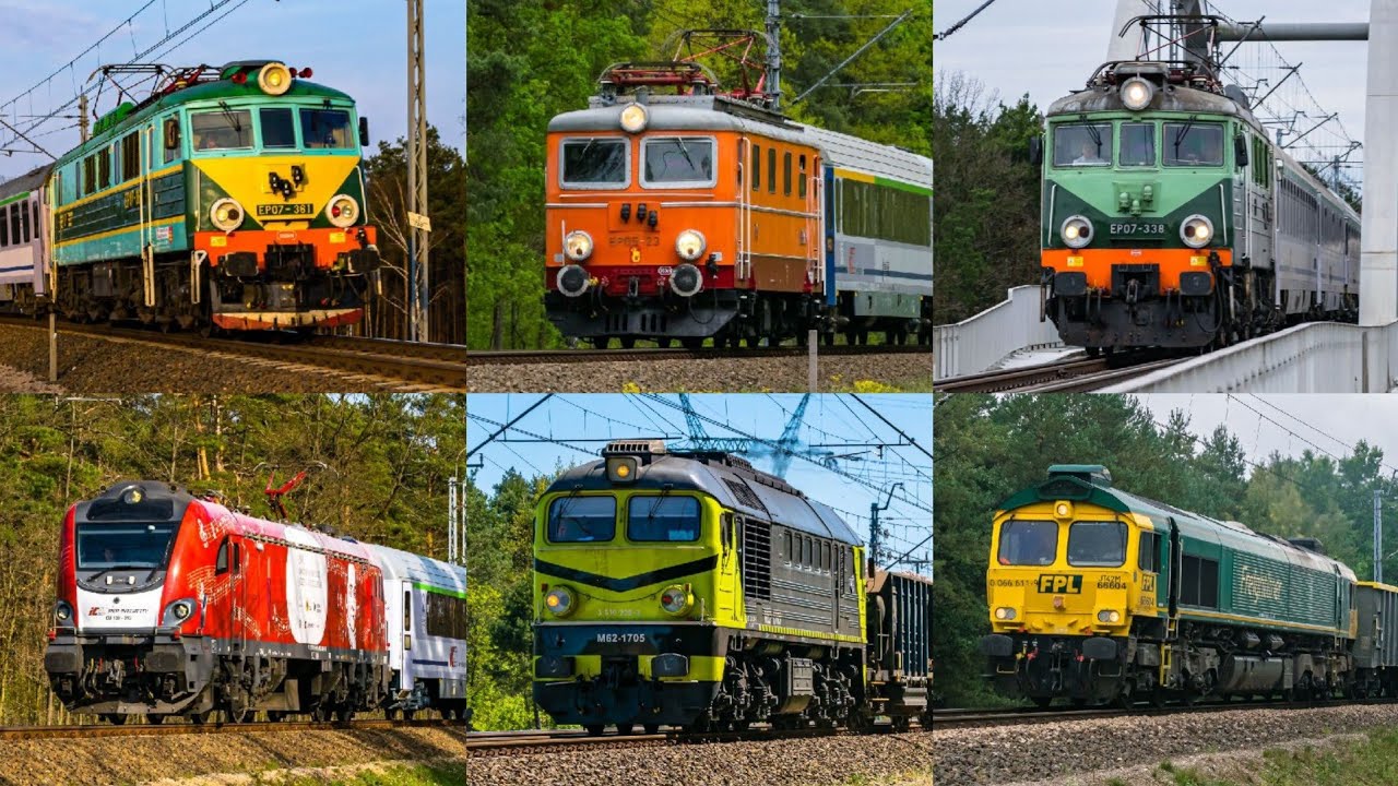 Pociągi na leśnej linii kolejowej numer 449 | Warszawa Rembert&oacute;w