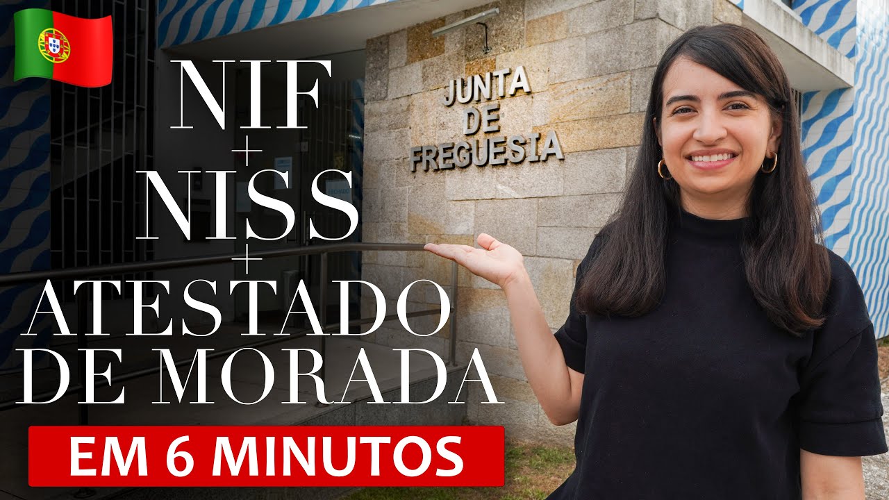 COMO TIRAR OS PRINCIPAIS DOCUMENTOS EM PORTUGAL 2023 | FERNANDA PENNA
