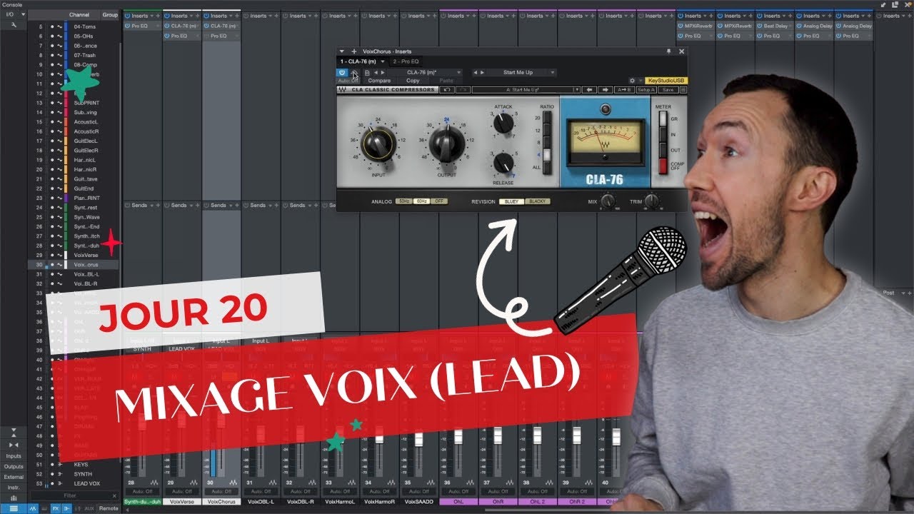 Ma chaine vocale : mixage de la voix lead | JOUR 20
