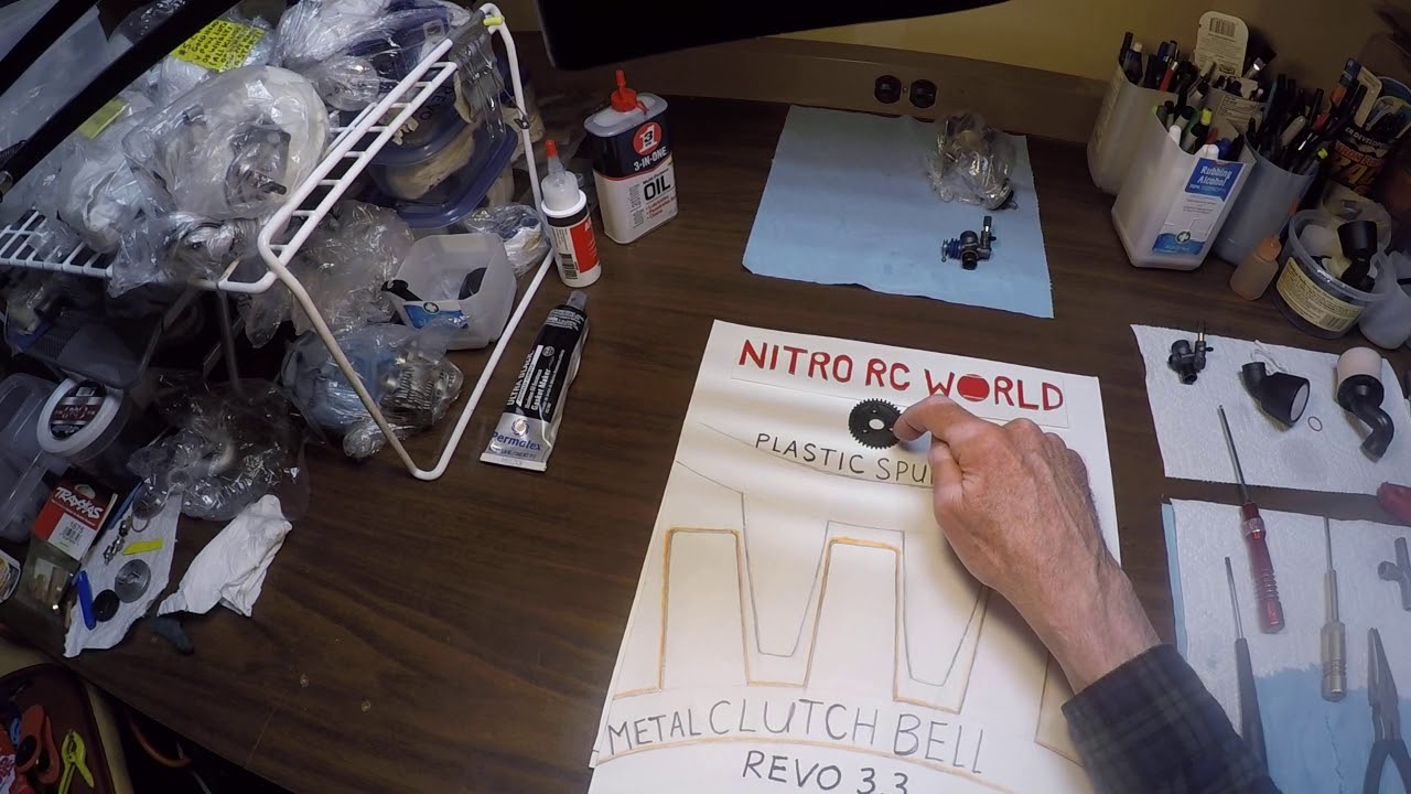 Nitro RC 2019 - Stop stripped spur gears! Traxxas Revo 3.3