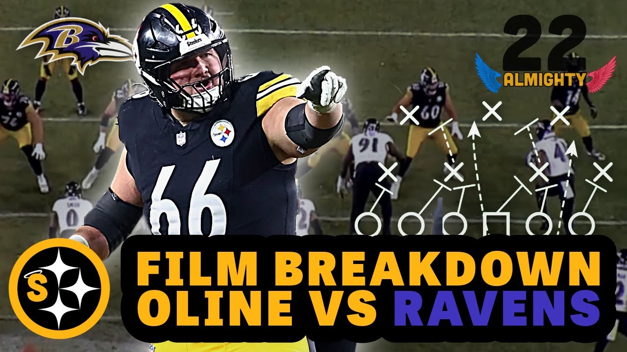 Steelers' Oline Finishes STRONG Against Them RATBIRDS!!! | All-22 Film