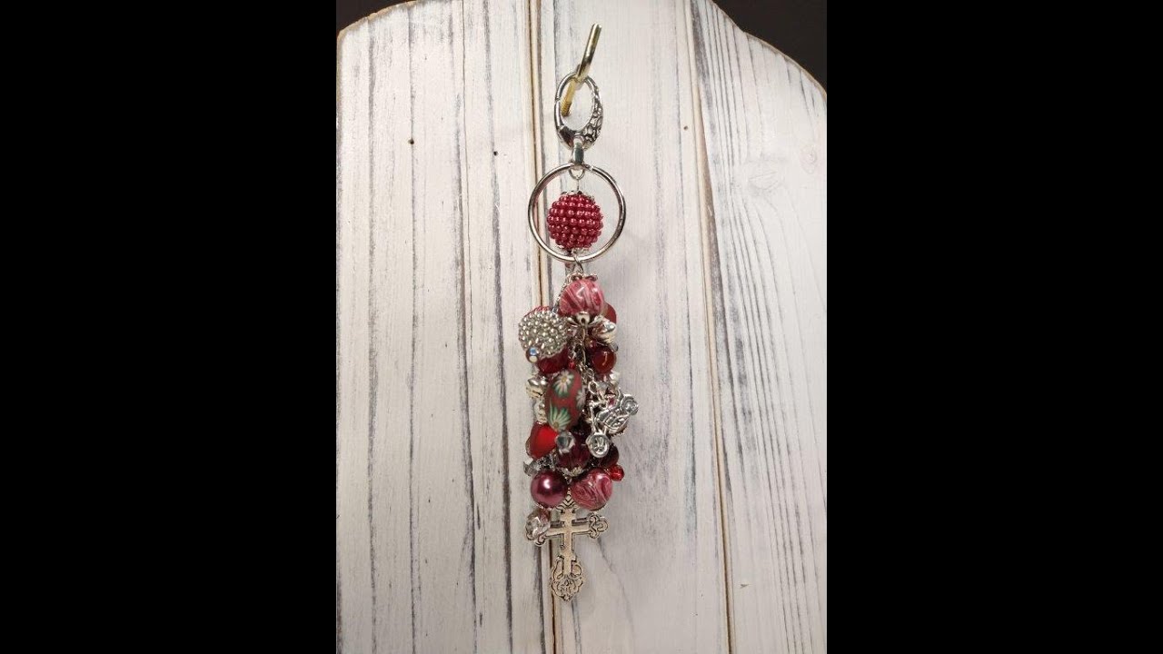 Purse Charm/Keychain/Backpack Pull/Planner Dangle Tutorial!  Kits Are 20% Off On My Website!