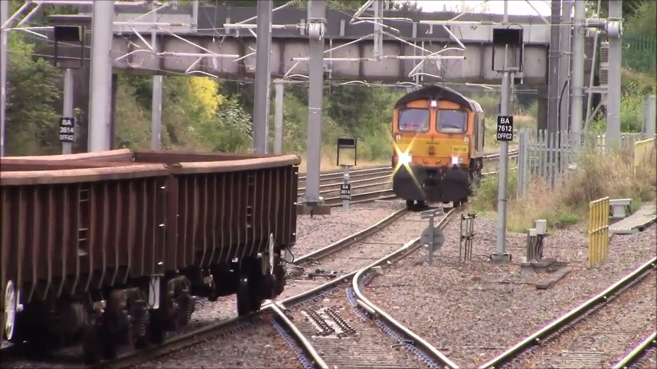 GBRf Class 66 BANKING manoeuvres at Bromsgrove! (Rare Lickey Banker action) 28/9/24