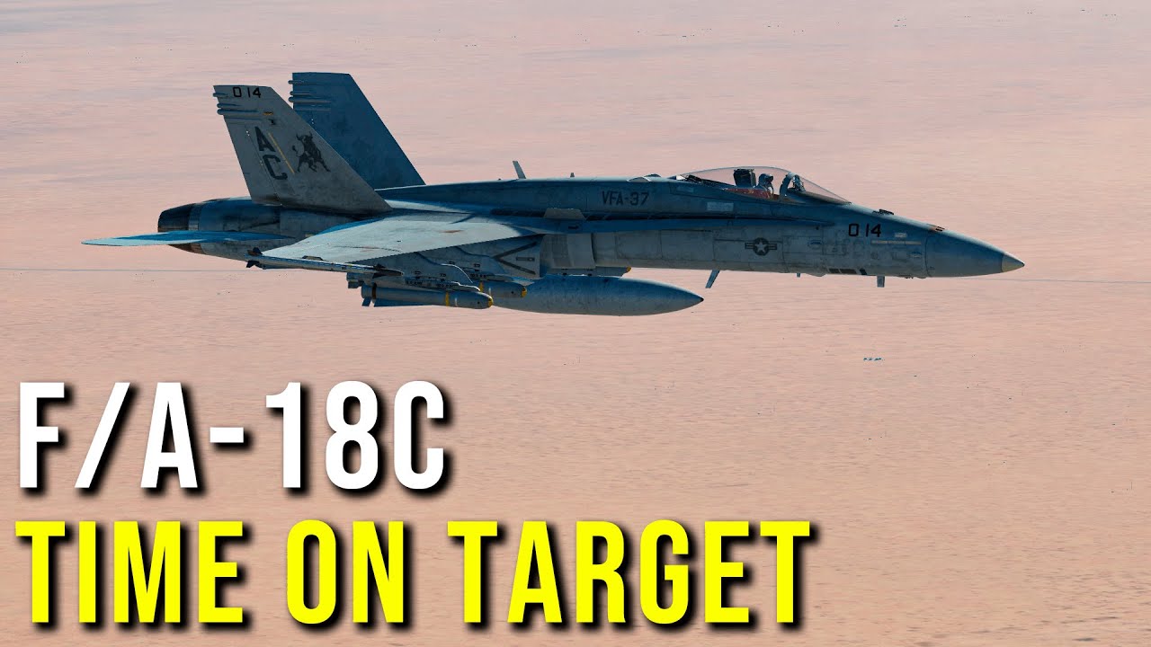 Tutorial Time On Target en el F/A-18C en DCS World