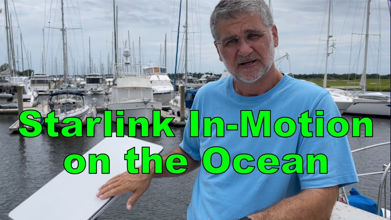 Starlink In-Motion on the Ocean