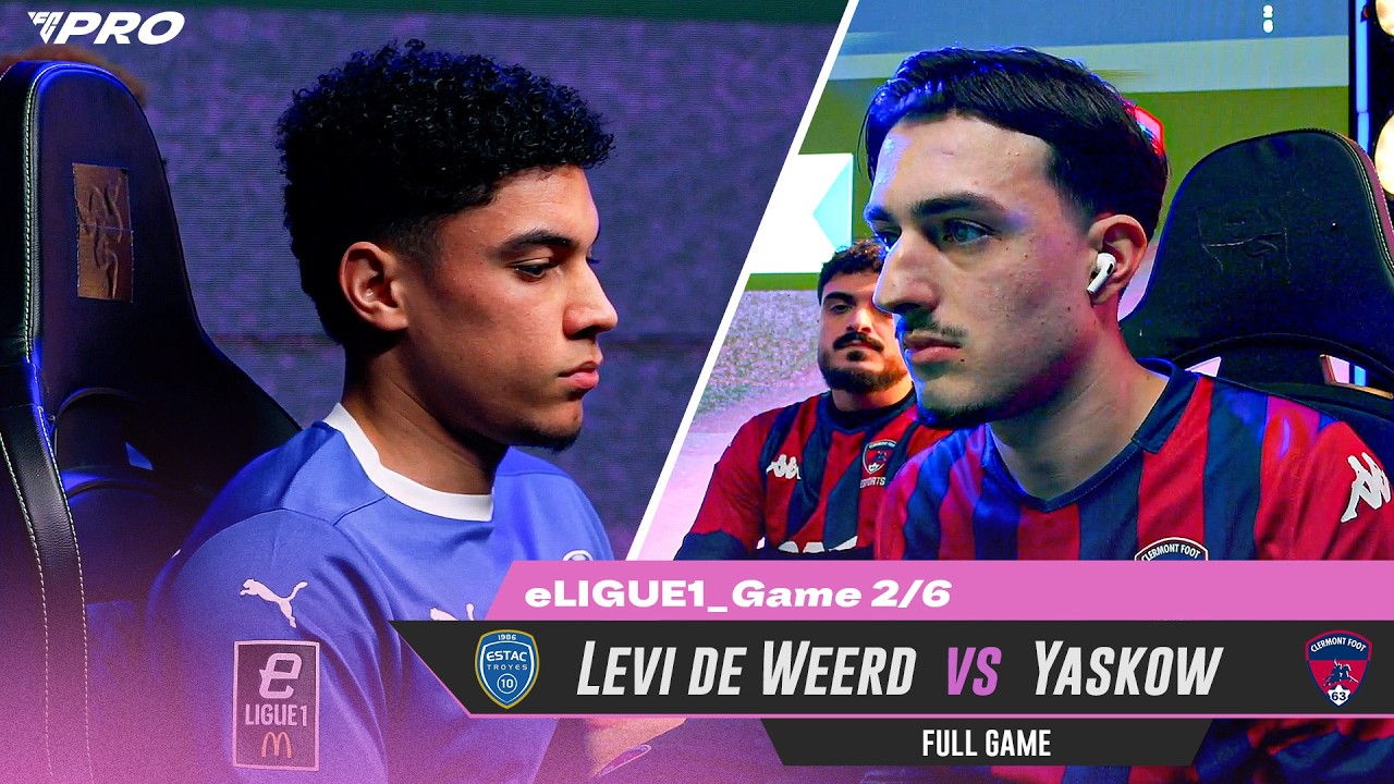 LEVIDEWEERD VS YASKOW IN eLIGUE1 (knockouts stage ) FC26 PRO GAME 2/6
