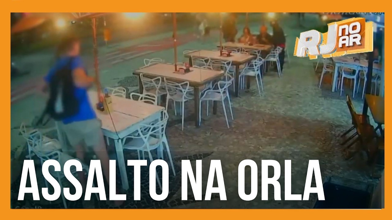 CASAL DE TURISTAS É ASSALTADO EM QUIOSQUE | ORLA DA BARRA