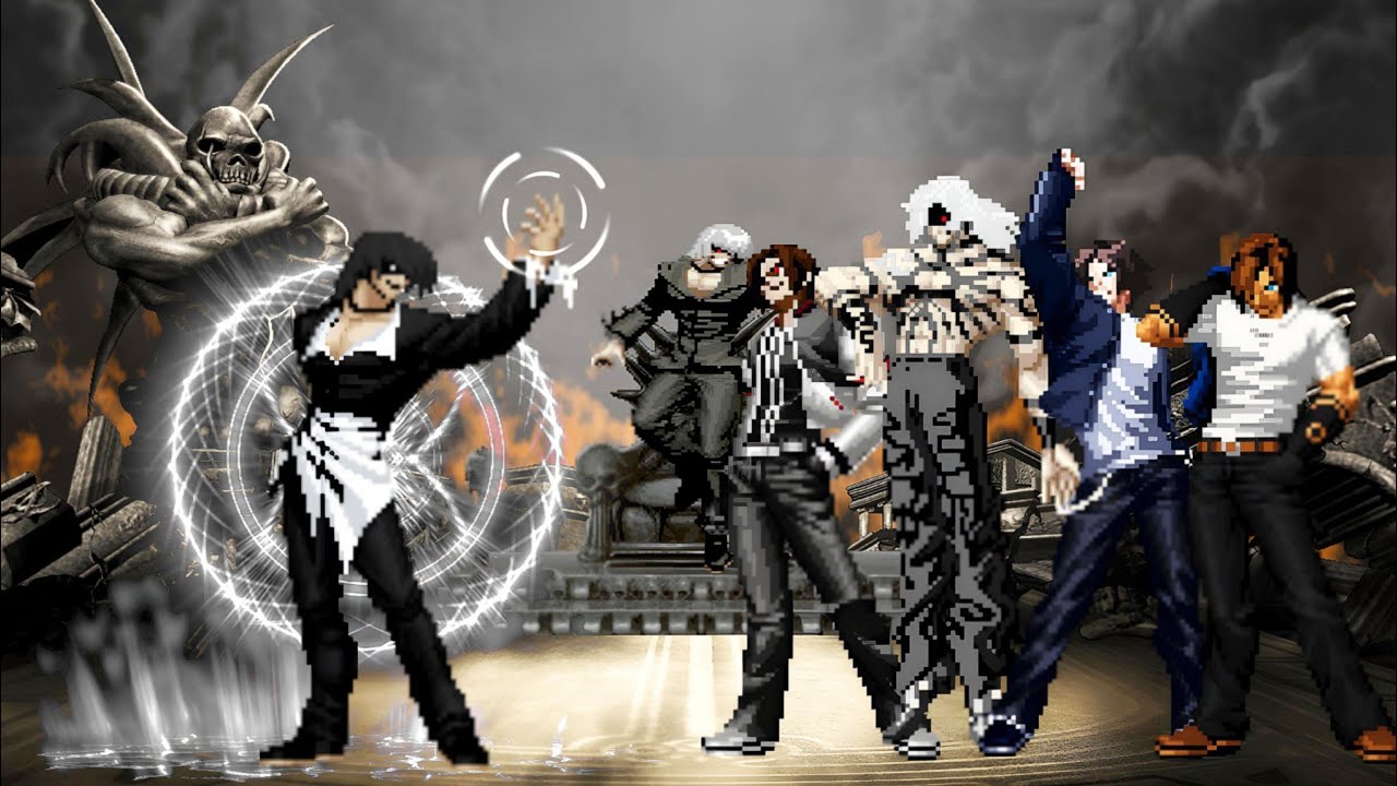 Yagevil (0.8 version) Vs. Kyo Kusanagi Team [KOF Mugen]