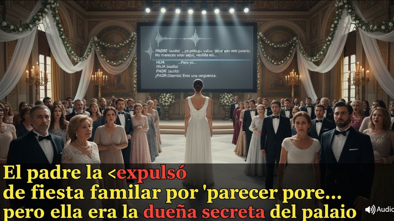 El Padre La Expulsó De La Fiesta Por Parecer Pobre, Desató Un Secreto Que Destruyó La....