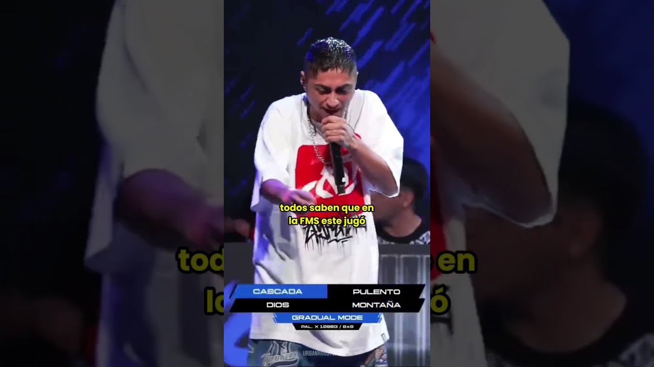Nitro par&oacute; la batalla desde el primer round 🔥 #FMSChile #Nitro