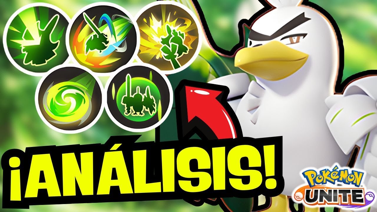 SIRFETCH´D 🔰 ANÁLISIS de HABILIDADES para ACTIVAR SU JUGABILIDAD AL 549% | Pokemon Unite