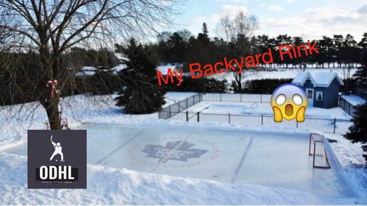 How to build a rink (time-lapse)