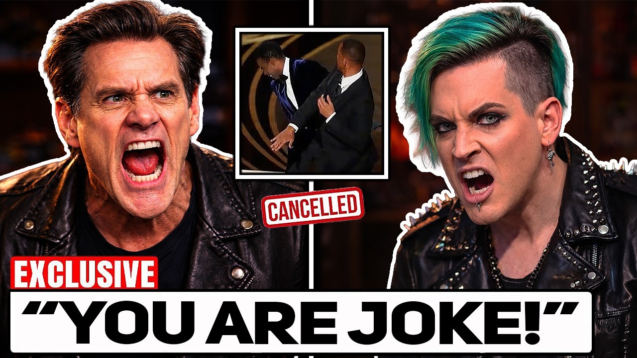 Jim Carrey Questions Hollywood&rsquo;s Standards After the Oscars Slap