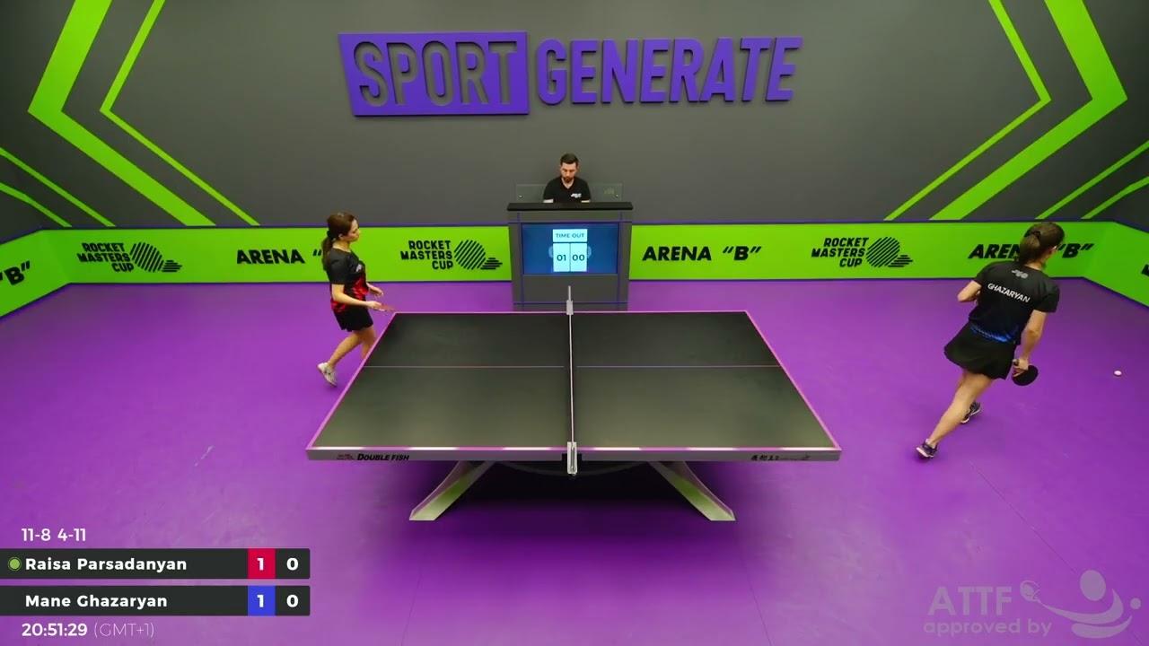 Table Tennis | R.Parsadanyan - M.Ghazaryan | 22.01.2026 20:45 (CET) | RMC.W 34309565