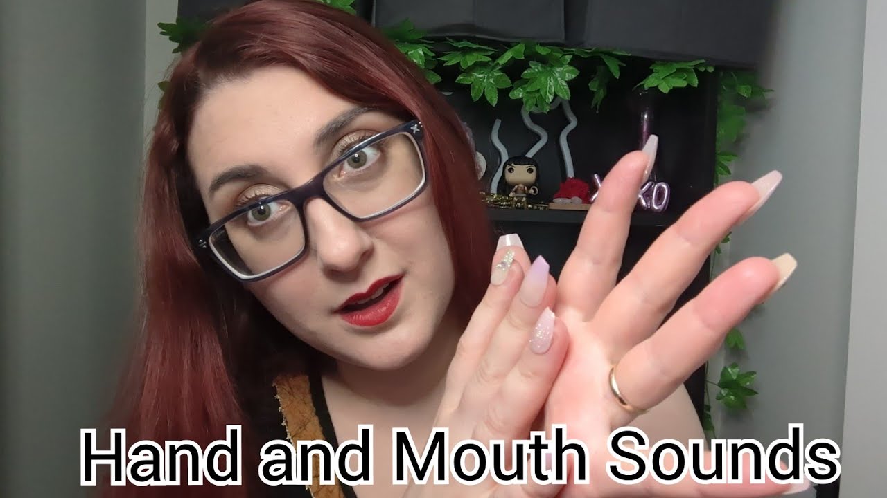 ASMR Fast and Aggressive Hand Sounds Mouth Sounds and Hand Movements