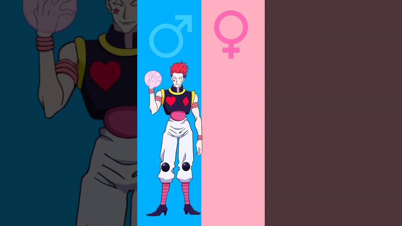 hunter x hunter characters gender swap part - 3 #shorts #edit #gender swap #anime #h x h
