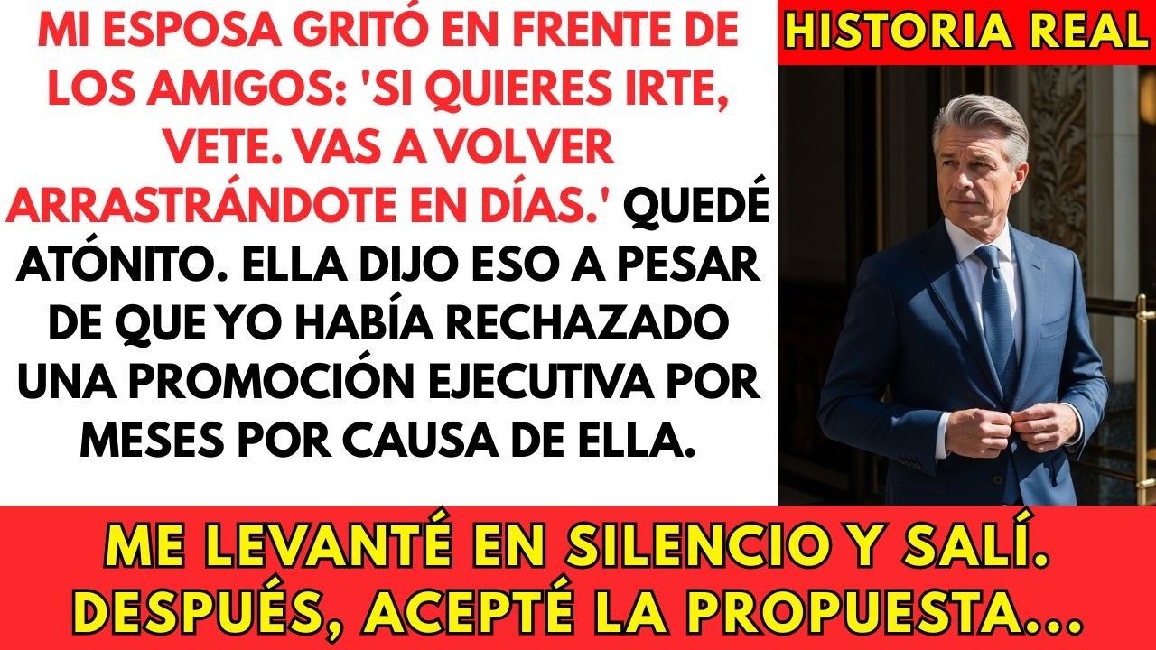 Mi Esposa Dijo Que Volvería Arrastrándome En Dos Días, Mi Salida Tranquila Acabó Con Su Confianza.