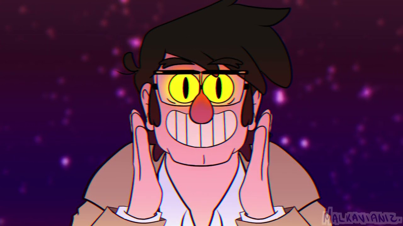 TRASCENDENTAL CHA CHA CHA || GRAVITY FALLS || ⚠️FLASHING LIGHTS ⚠️ FAN ANIMATIC