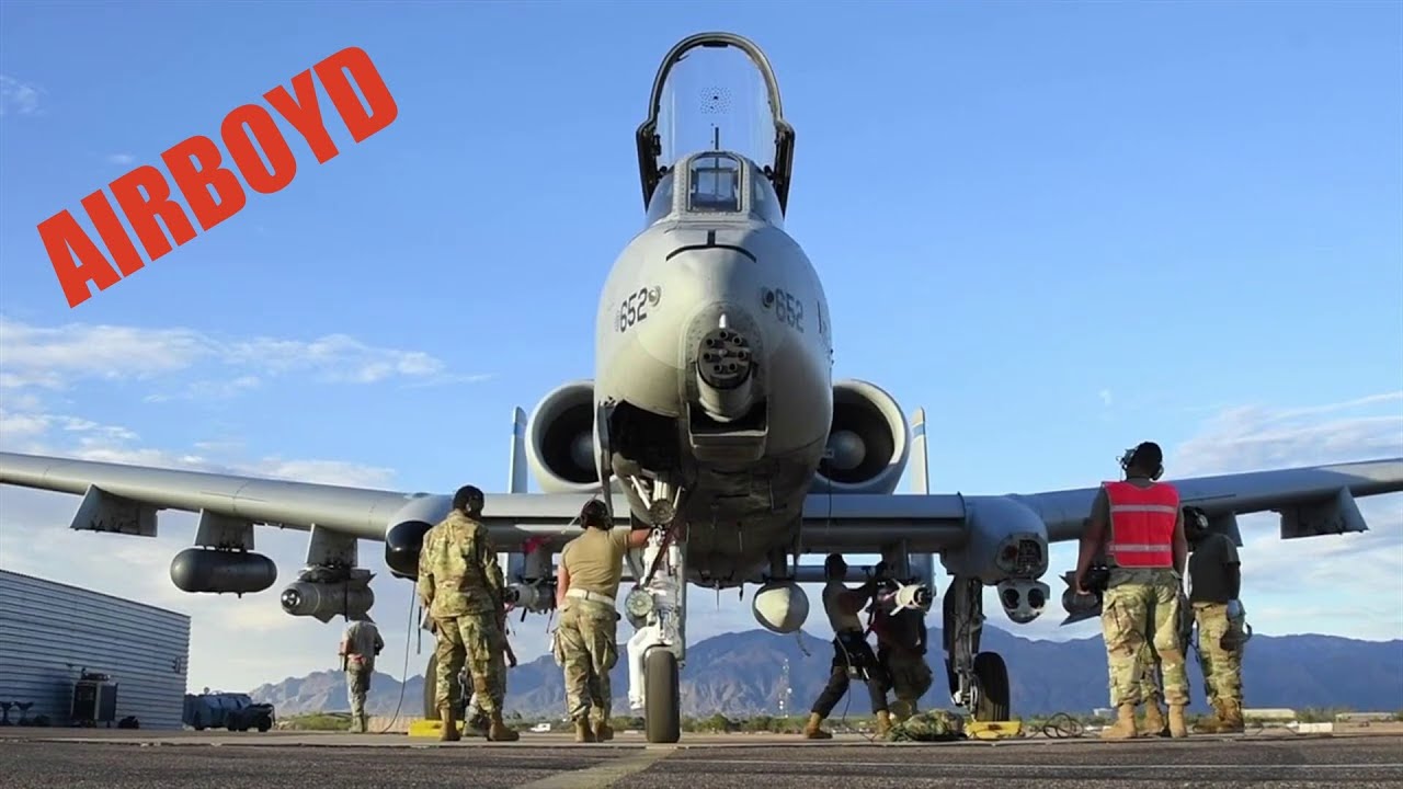 Rapid Re-Arming A-10 Warthog • Davis-Monthan Air Force Base