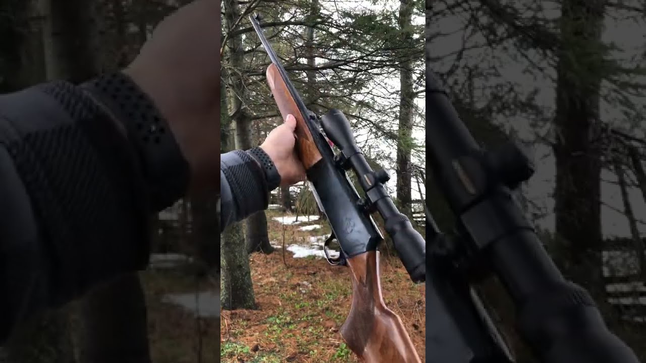 Полуавтоматическая охотничья винтовка Browning Bar