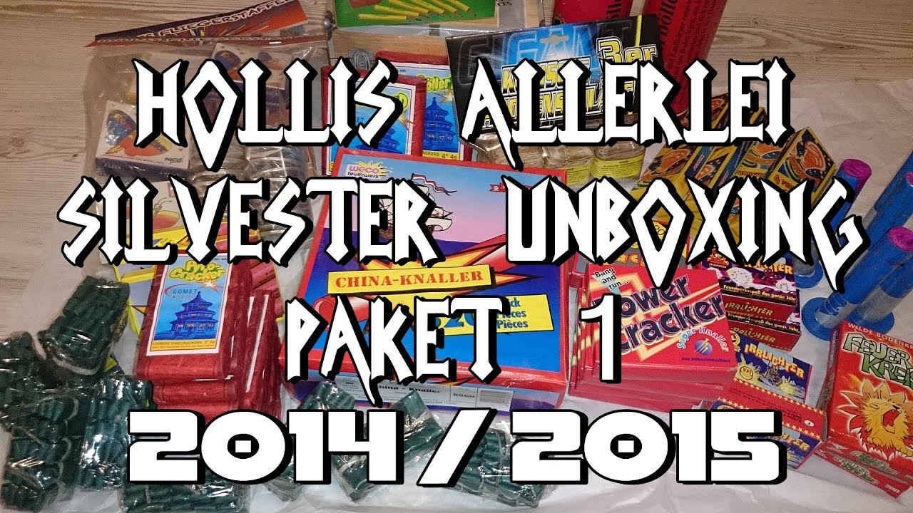 Hollis Allerlei Silvester Unboxing - Paket 1/5 [2014/2015]