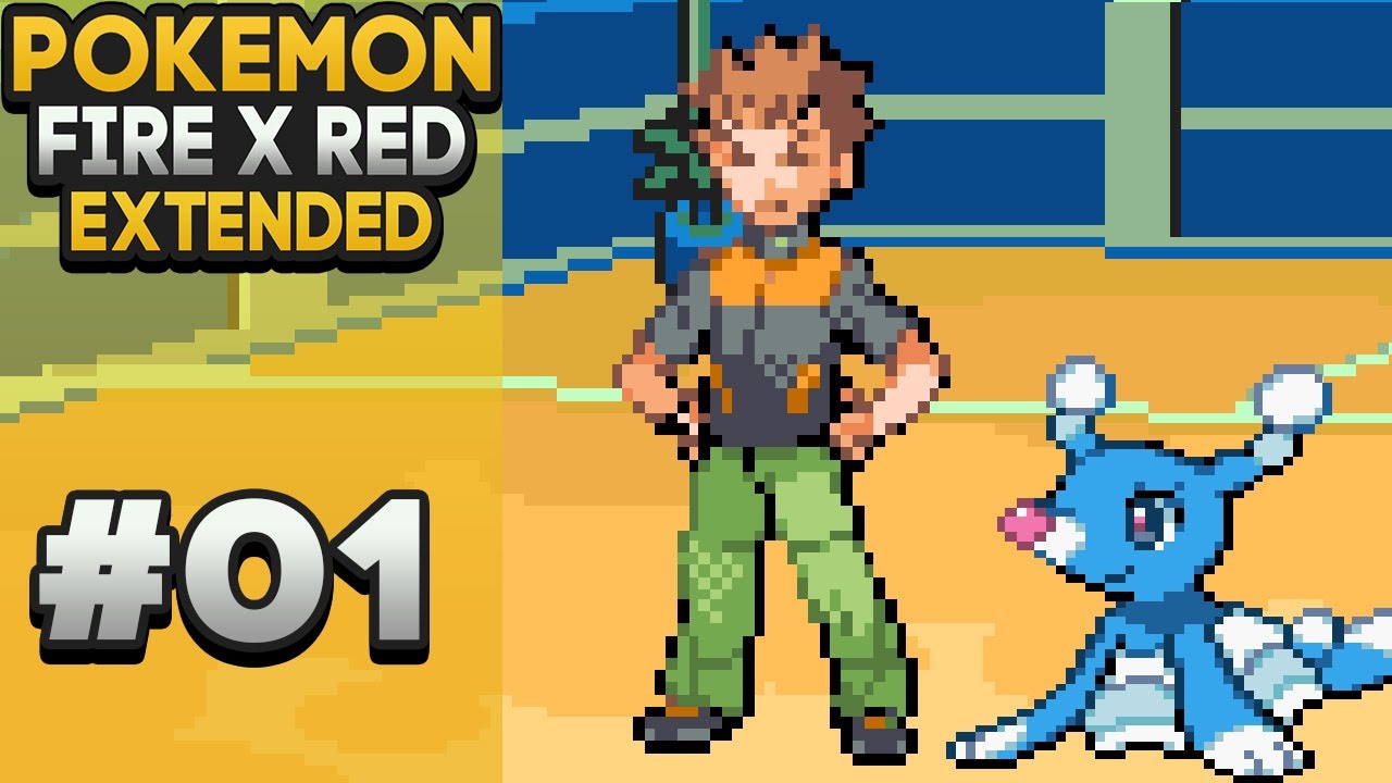 Pokémon Fire x Red Extended #01 The Beginning of the Journey (No Commentary)