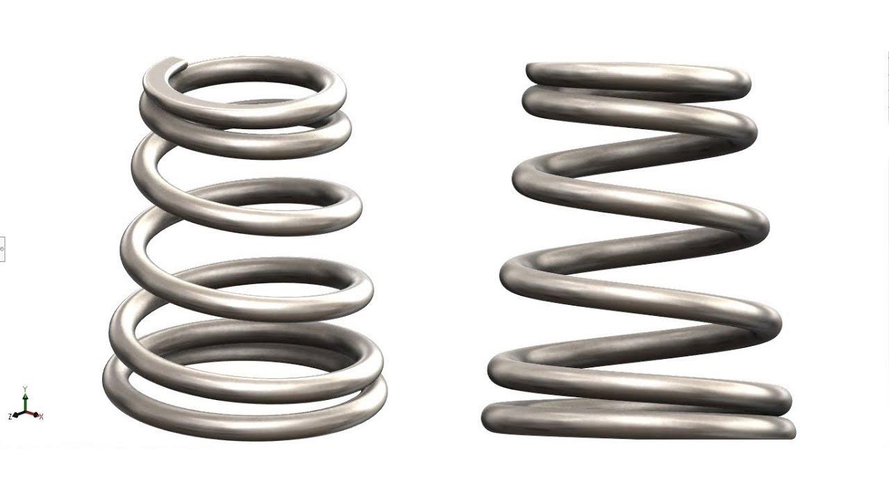 Taper Spring | Advanced SolidWorks 3D Modeling Tutorial