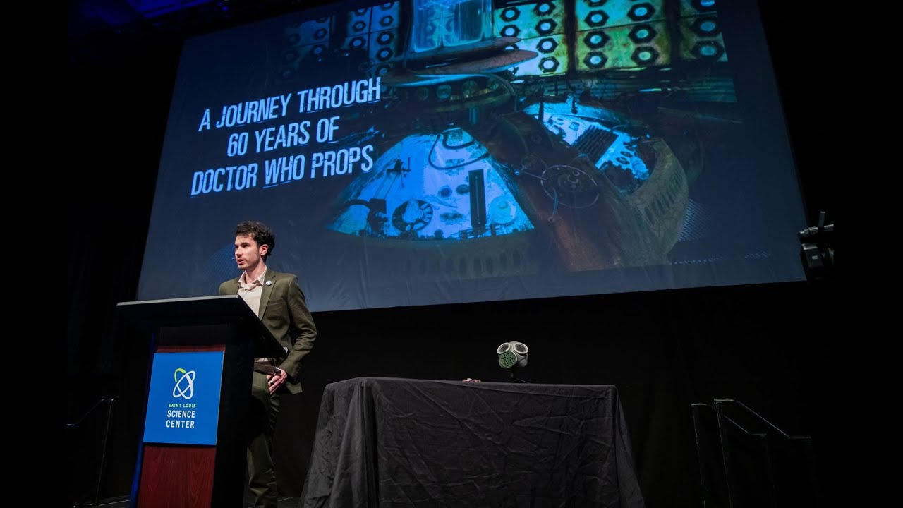 Doctor Who Prop Maker, James Sutton, First Friday Presentation