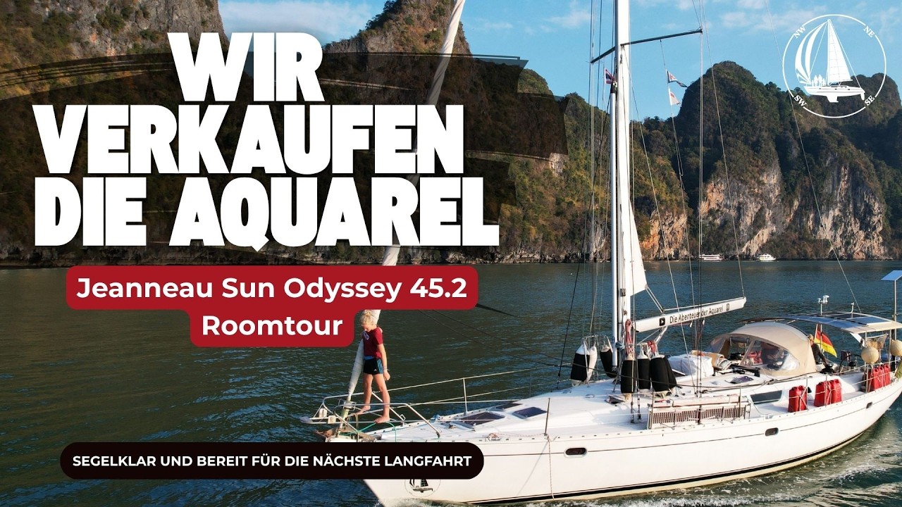 Die Reise endet! Wir verkaufen die Aquarel | Roomtour Jeanneau Sun Odyssey 45.2