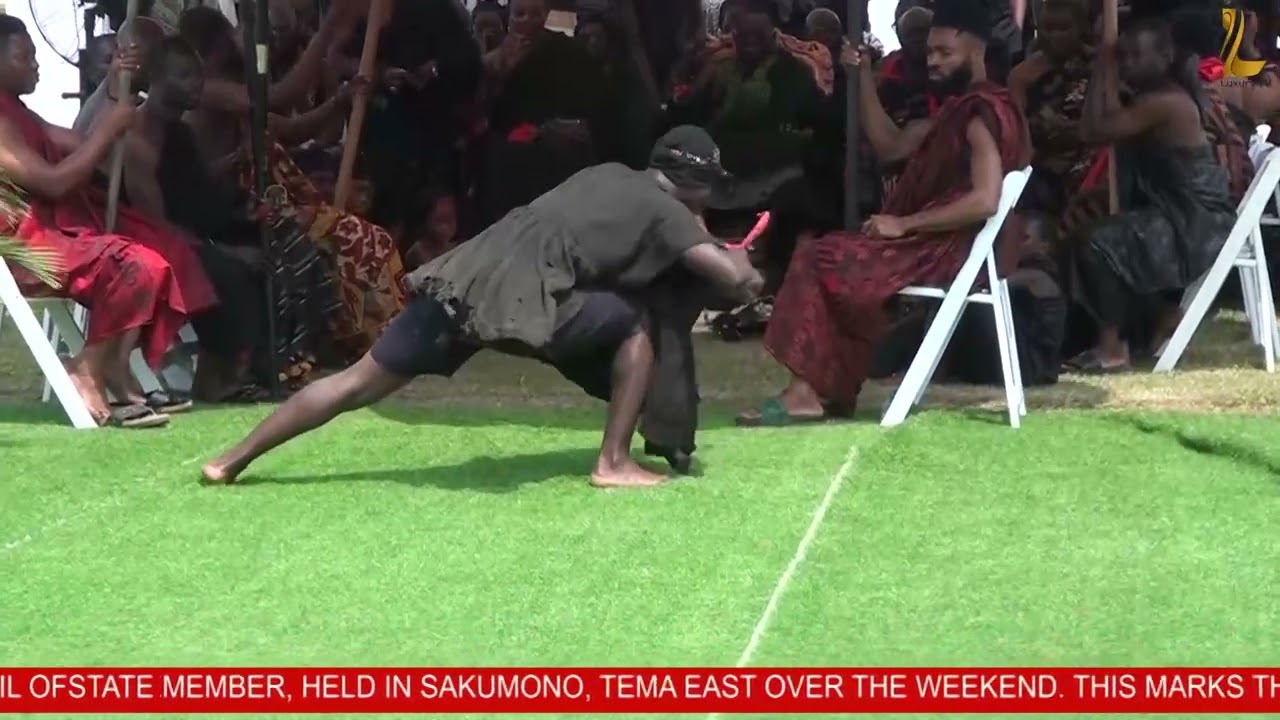 Dormaa Hene Showcases an incredible dancing artistry which held everyone Spellbound.