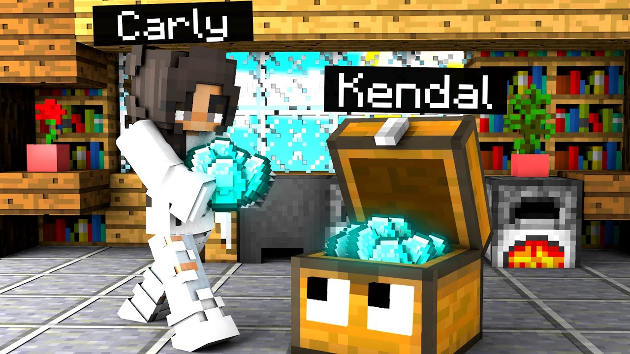 RUBO I DIAMANTI DELLA MIA RAGAZZA SU MINECRAFT - ITA