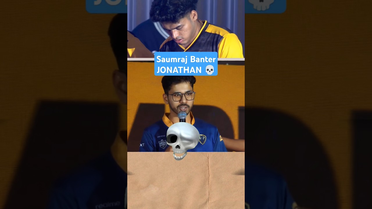 Saumraj Troll Jonathan 😱 #Saumraj #jonathan