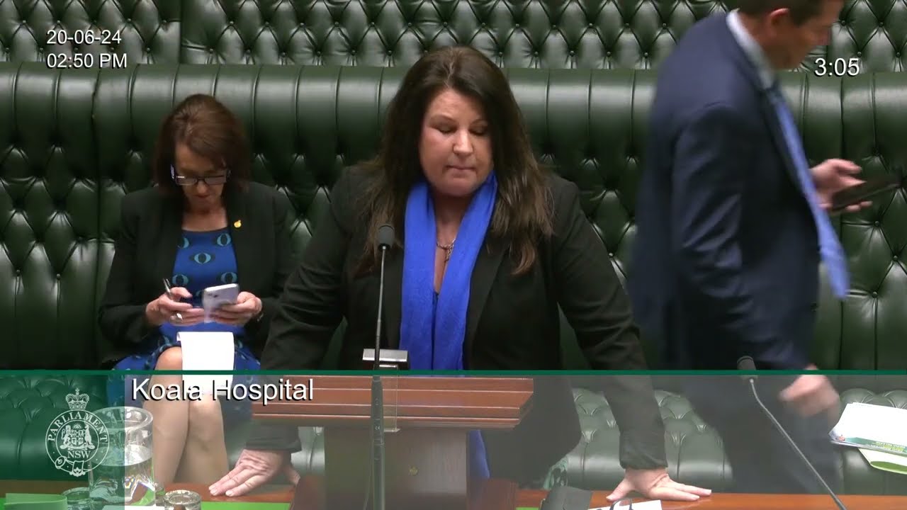 Tamara Smith MP, requests an end to Native Forest Logging and Koala Protection in the LA