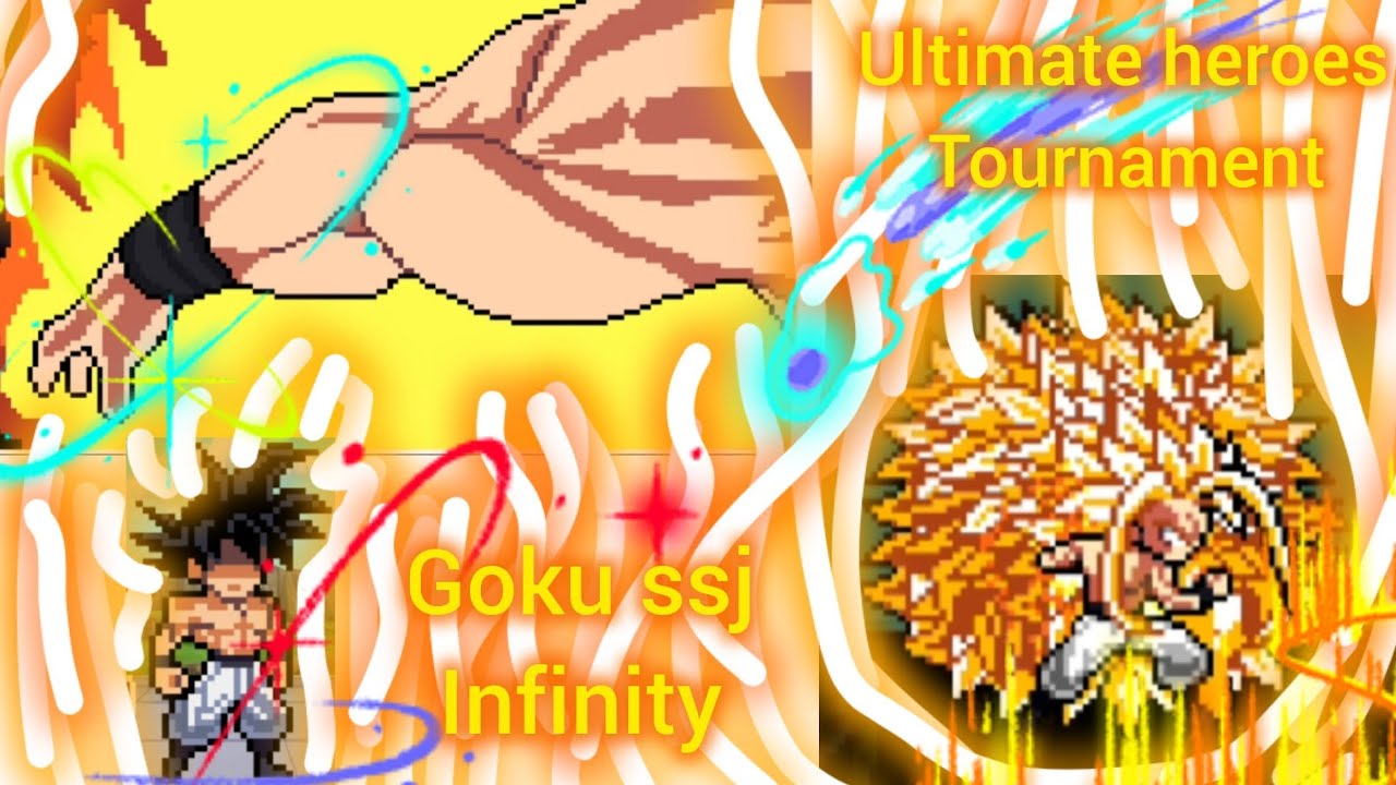 Ultimate heroes tournament 🔥🔥 Goku ssj infinity ♾️♾️ #goku #dragonball #gameplay #dragonballlegends