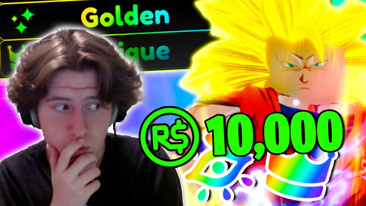 Spending $10,000 ROBUX To Become OVERPOWERED!! In Anime Realms Roblox