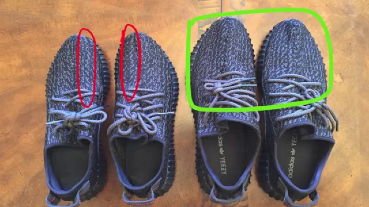 REAL VS FAKE YEEZY BOOST 350 PIRATE BLACK (2015 VERSION)