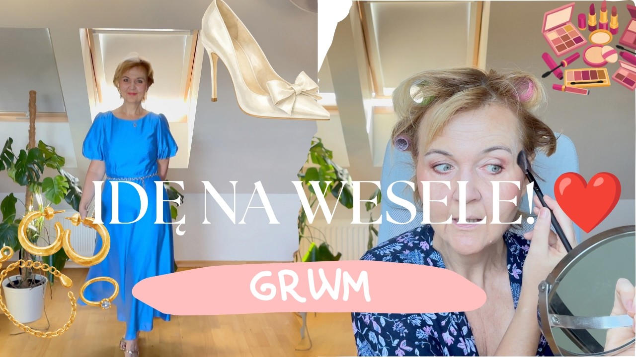 GRWM NA WESELE PO 50-TCE 💄👗 Jak się ubieram na wyjątkową okazję?