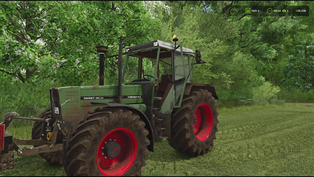 LS 25 - Unser kleiner Hof - Erstmal für Futter sorgen, der erste schnitt steht vor der Tür 