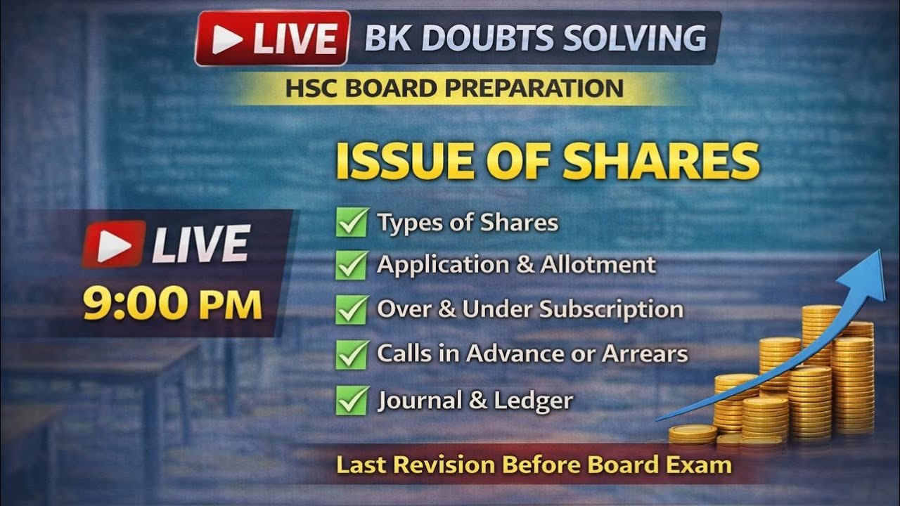 Bk doubts solving Day 4: Issue of Shares