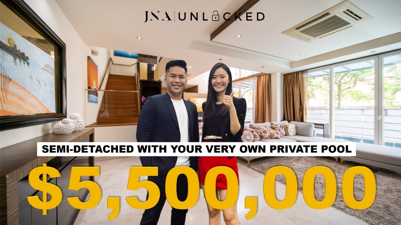 [Holland Road] JNAUnlocked 43 | Freehold Corner Semi-Detached with your very own private pool!