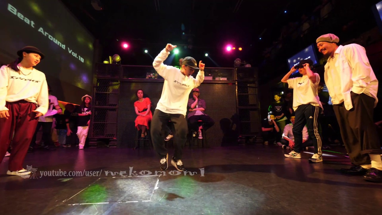 エンジェライズ(RingoWinbee Rio) vs DownzKru(ERiFeNeSiS kt) FINAL Beat Around vol.18 慶應大 ダンスサークル Revolveイベント