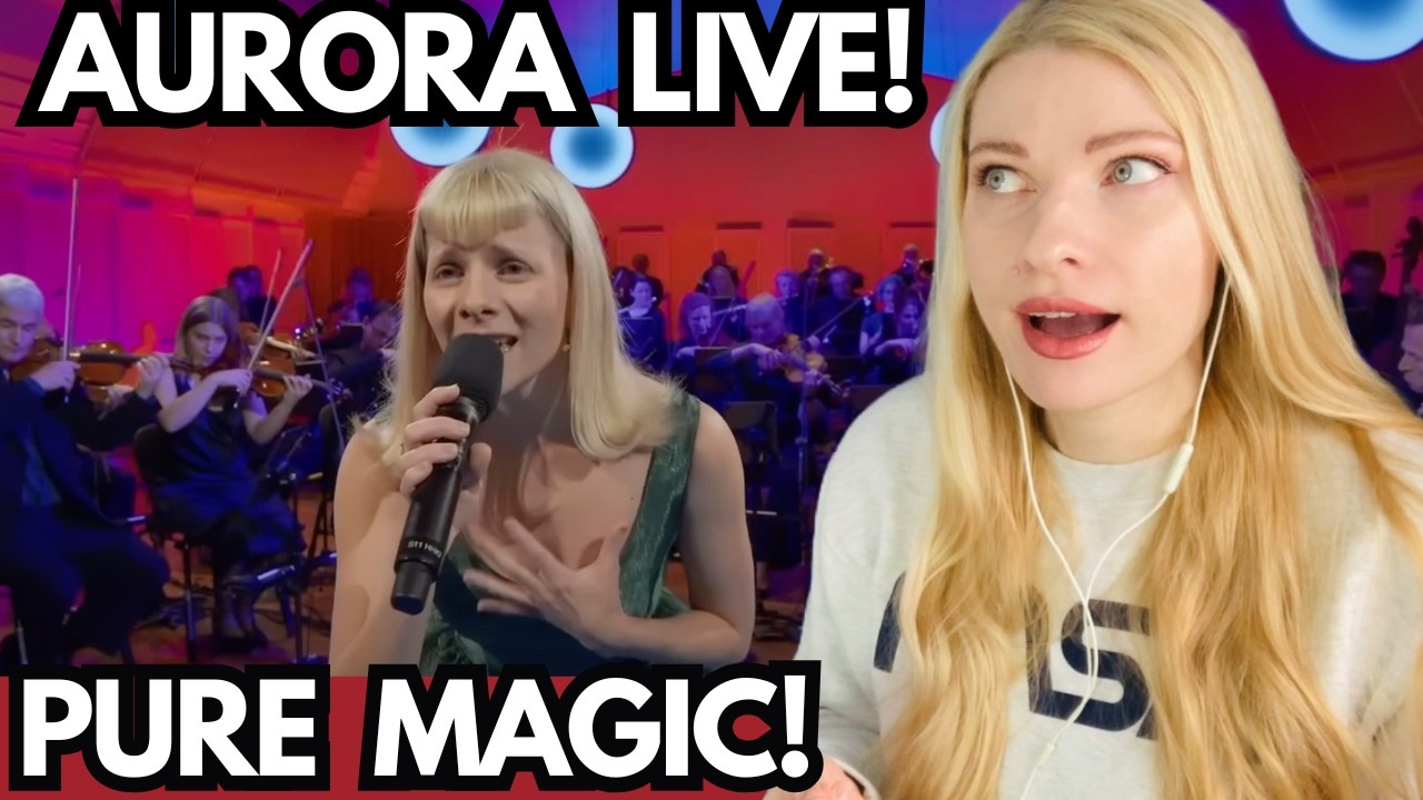 Vocal Coach Reacts: AURORA 'Invisible Wounds' Live TV Performance In Depth Analysis!