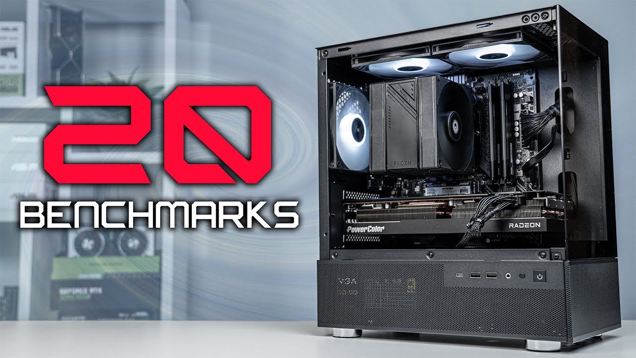 $850 Gaming PC Benchmarks (Ryzen 7 5700X and RX 7700 XT)